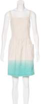 Thumbnail for your product : Prada Dip-Dye Sheath Dress