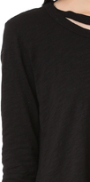 Thumbnail for your product : Wilt Raw Edge Double Neck Pullover