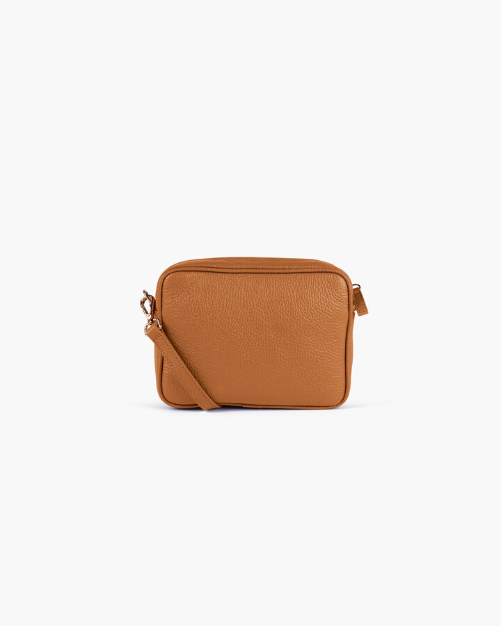 Italian Leather Crossbody Bag | Quince