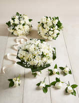 Thumbnail for your product : Marks and Spencer White Rose & Freesia Large Wedding Party Package