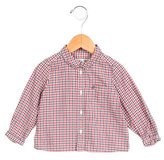 Thumbnail for your product : Bonpoint Girls' Gingham Button-Up Top