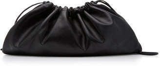 Maxi Leather Drawstring Bag