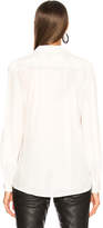 Thumbnail for your product : L'Agence Cinzia Side Seam Button Tunic in Ivory | FWRD