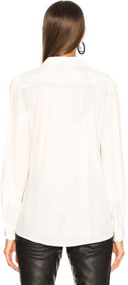 L'Agence Cinzia Side Seam Button Tunic in Ivory | FWRD