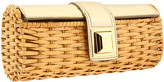 Thumbnail for your product : MICHAEL Michael Kors Santorini Small Straw Clutch