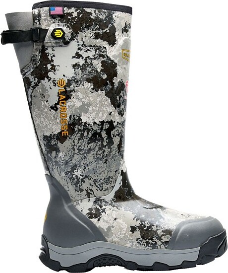 LaCrosse Footwear "Men's LaCrosse Alpha Evolution 17"" Insulated Rubber Boots Outdoor 10 West River"