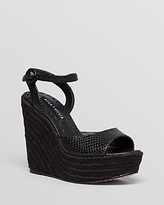 Thumbnail for your product : Alice + Olivia Open Toe Platform Wedge Sandals - Jenna