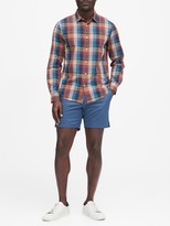 Thumbnail for your product : Banana Republic Untucked Slim-Fit Cotton Shirt