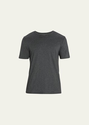 Vince Men's Short-Sleeve Pima Crewneck Jersey T-Shirt, Black