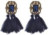 Thumbnail for your product : Kiwi Artificial crystal tassel earrings earrings fashion diamond gemstone wool tassel earrings