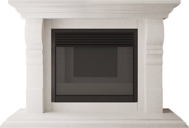 Los Angeles Cast Stone Vana Fireplace Surround