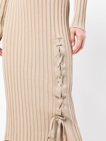 Thumbnail for your product : Twin-Set Ribbed Long-Sleeved Dress