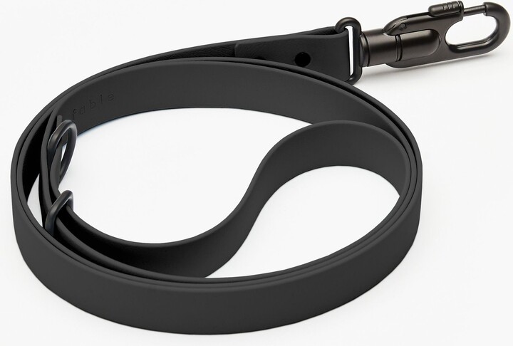 Fable Pets Signature Dog Leash, Black, Small/Medium