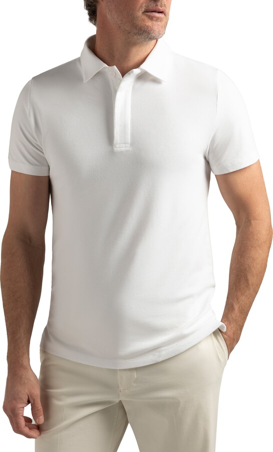 Hypernatural Biscayne Slim Fit Cotton Blend Piqué Golf Polo