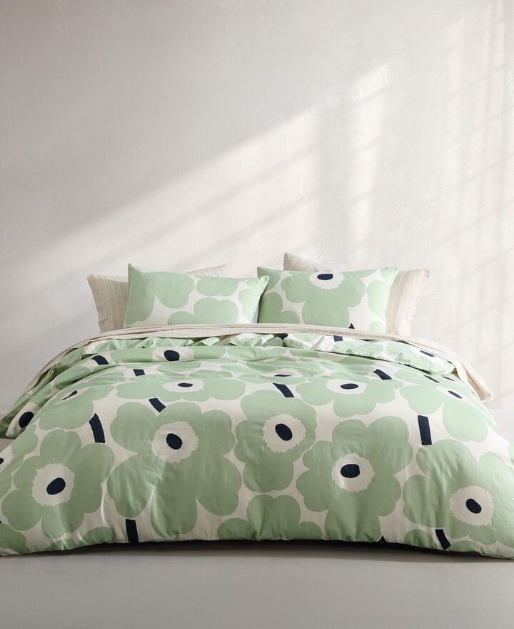 Marimekko Vesi Unikko Cotton Duvet Cover Set
