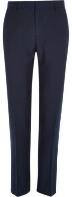 River Island MensBlue slim suit pants