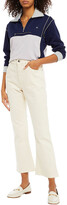 Thumbnail for your product : ALEXACHUNG High-rise Kick-flare Jeans