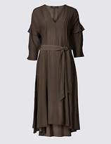 Thumbnail for your product : Limited Edition Lace Insert 3/4 Sleeve Midi Dress