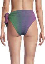Thumbnail for your product : Beach Riot Claire Ombre Side Tie Bikini Bottom