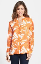 Thumbnail for your product : Vince Camuto Inverted Pleat Front Blouse