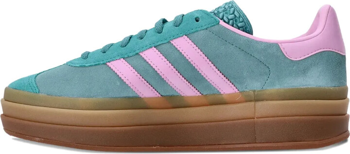adidas Gazelle 3-Stripes platform trainers