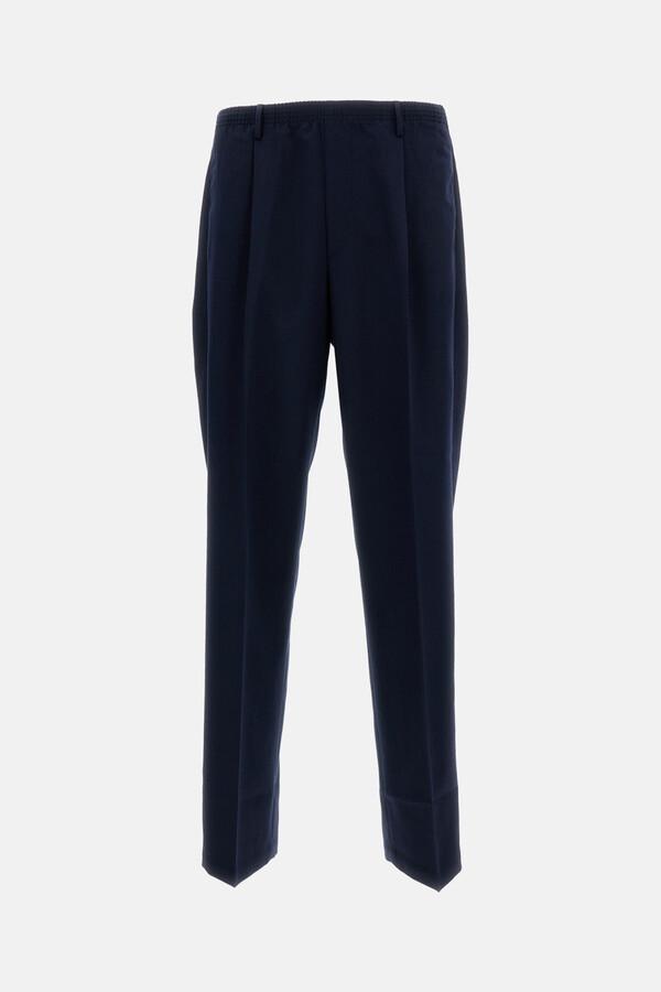 Cellar Door Ezio Trousers With Elastic Waistband