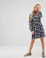 Thumbnail for your product : Yumi Petite High Neck Tunic Dress