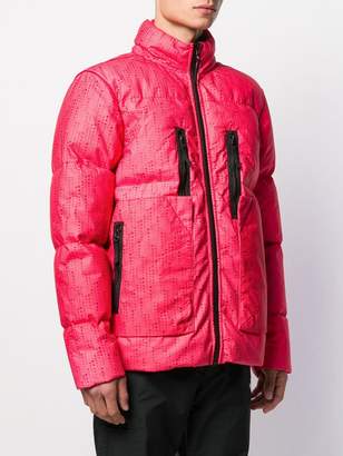Stone Island Shadow Project padded zip-front jacket