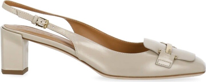 Tod's Leather Sling Back