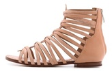Thumbnail for your product : Belle by Sigerson Morrison Alpina Suede Gladiator Sandals