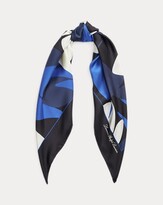Thumbnail for your product : Lauren Ralph Lauren Lucy Silk Twill Square Scarf