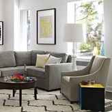 Thumbnail for your product : west elm Sweep Leather Armchair