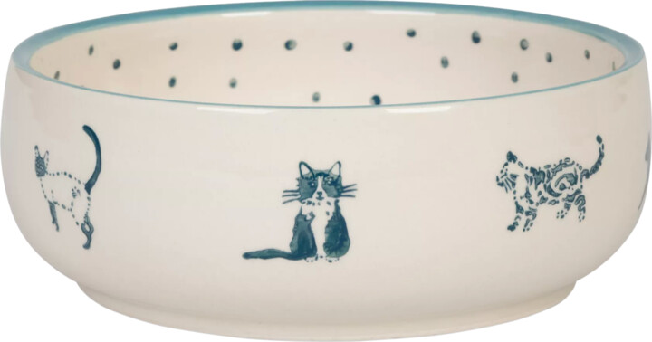 Sophie Allport Spotty Cats Cat Bowl ShopStyle