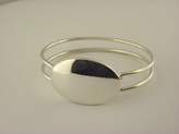 Thumbnail for your product : Tiffany & Co. 925 Sterling Silver Oval Bangle Bracelet