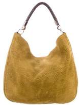 Thumbnail for your product : Saint Laurent Roady Suede Hobo