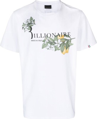 Billionaire logo-print cotton T-shirt