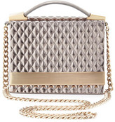 Thumbnail for your product : Brian Atwood Ava Pyramid Chain-Strap Shoulder Bag, Gunmetal
