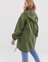 Thumbnail for your product : ASOS Curve DESIGN Curve lightweight parka