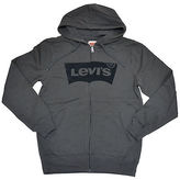 Thumbnail for your product : Levi's Levis Hoodie Mens Full Zip Up Hooded Sweater Batwing Logo Black Navy Grey