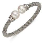 Thumbnail for your product : Majorica 12MM White Pearl Tipped Bracelet/Silvertone