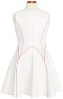 Thumbnail for your product : Blush by Us Angels Sleeveless Scuba Party Dress (Big Girls)