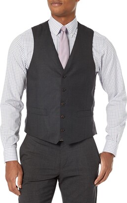 Buttoned Down Amazon Brand Men's Tailored Fit Super 110 Italian Wool Suit Vest