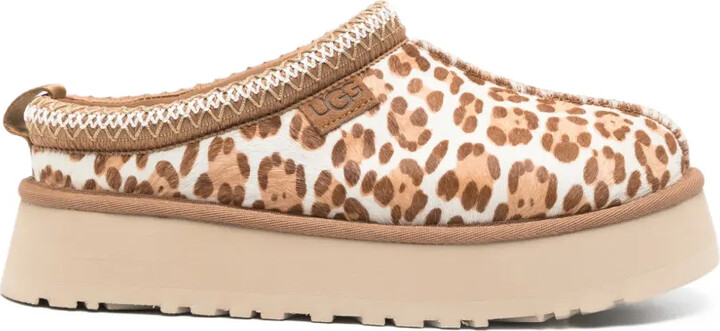 UGG Tazz Plains leopard slippers