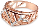 Thumbnail for your product : Bellus Domina Rose Gold Plated Crossover Ring