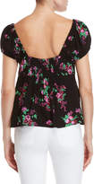 Thumbnail for your product : Free People Close to You Floral Button Front Top
