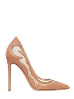 Thumbnail for your product : Gianvito Rossi 100mm Mesh Leather