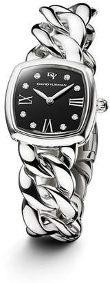 David Yurman 'Albion' 23mm Stainless Steel Quartz Watch with Diamonds