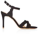 Thumbnail for your product : Halston Women's Melanie Suede Knotted High-Heel Sandals