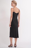Thumbnail for your product : Silk Laundry 90'S Silk Slip Dress - Black