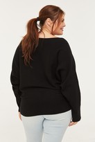 Thumbnail for your product : Ardene Plus Size Ribbed Dolman Sweater